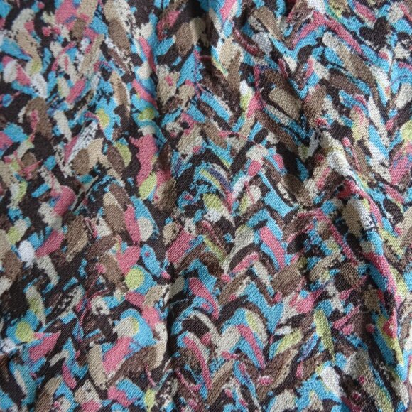 womens 13 1/2 waist skirt patterned - Picture 6 of 8